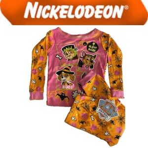 Nickelodeon Paw Patrol Girls Halloween 2PC Pajama Set Size 2T